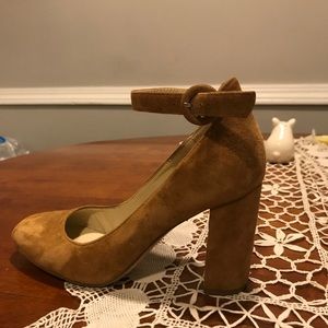 Suede heels